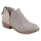 Journee Collection Livvy Women's Ankle Boots, Size: 7, Grey