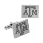 Fiora Stainless Steel Texas A & M Aggies Team Logo Cuff Links, Men's, Multicolor