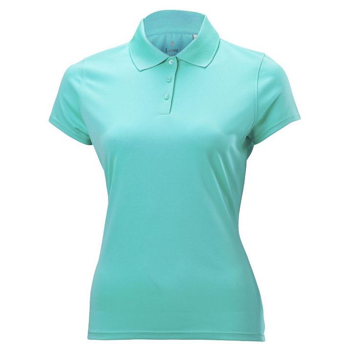 Nancy Lopez Luster Golf Polo - Women's, Size: Small, Green