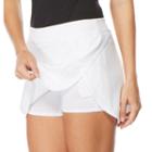 Women's Grand Slam Performance Solid Golf Skort, Size: Small, White