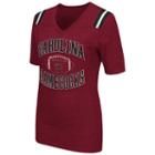 Women's Campus Heritage South Carolina Gamecocks Distressed Artistic Tee, Size: Medium, Med Red