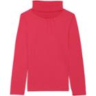 Girls 7-16 & Plus Size French Toast Solid Turtleneck, Size: 10-12, Brt Purple