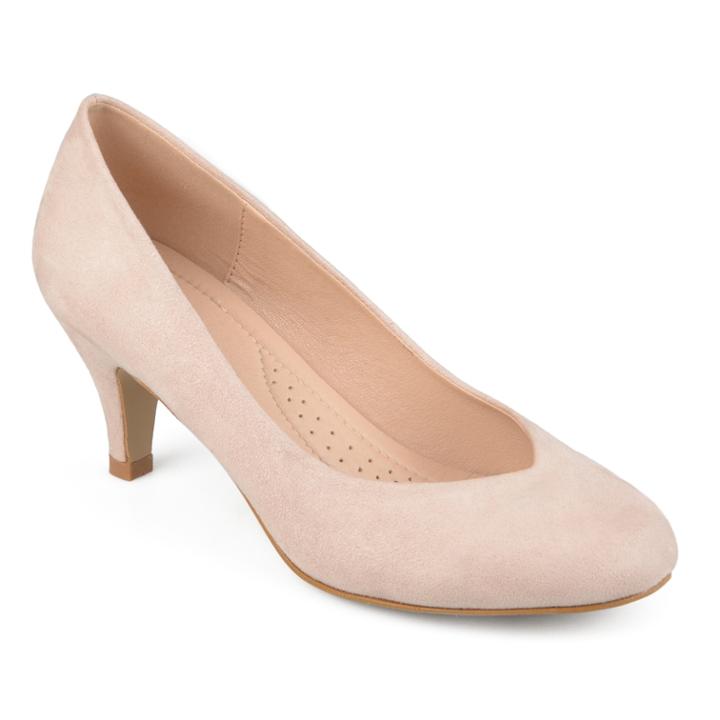 Journee Collection Janey Women's High Heels, Size: Medium (6.5), Lt Beige