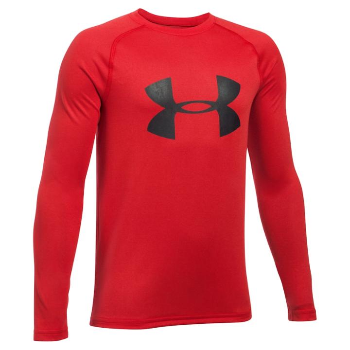 Boys 8-20 Under Armour Big Logo Tee, Size: Xl, Red