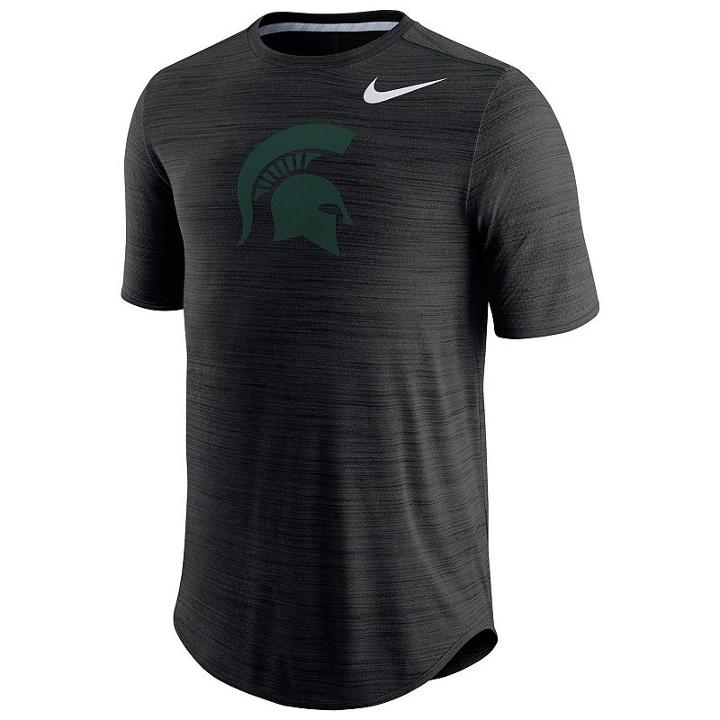 Men's Nike Michigan State Spartans Player Dri-fit Tee, Size: Small, Ovrfl Oth