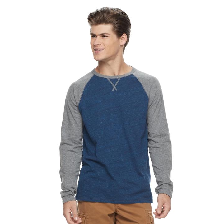 Men's Urban Pipeline Ultimate Baseball Tee, Size: Xl, Dark Blue