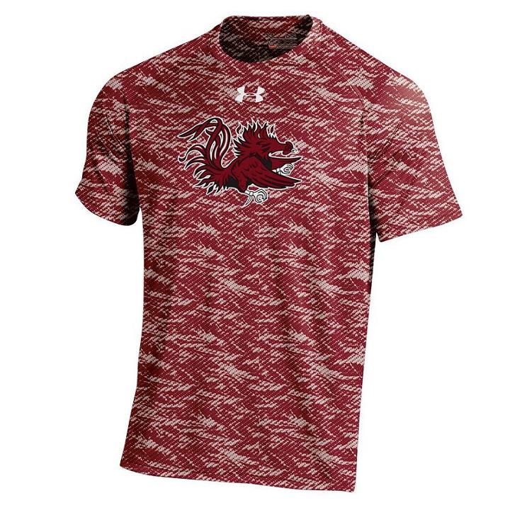 Men's Under Armour South Carolina Gamecocks Tech Novelty Tee, Size: Xxl, Red