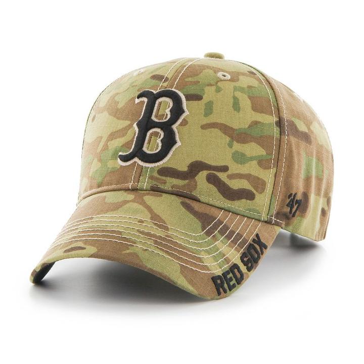Adult '47 Brand Boston Red Sox Frost Mvp Multicam Adjustable Cap, Multicolor