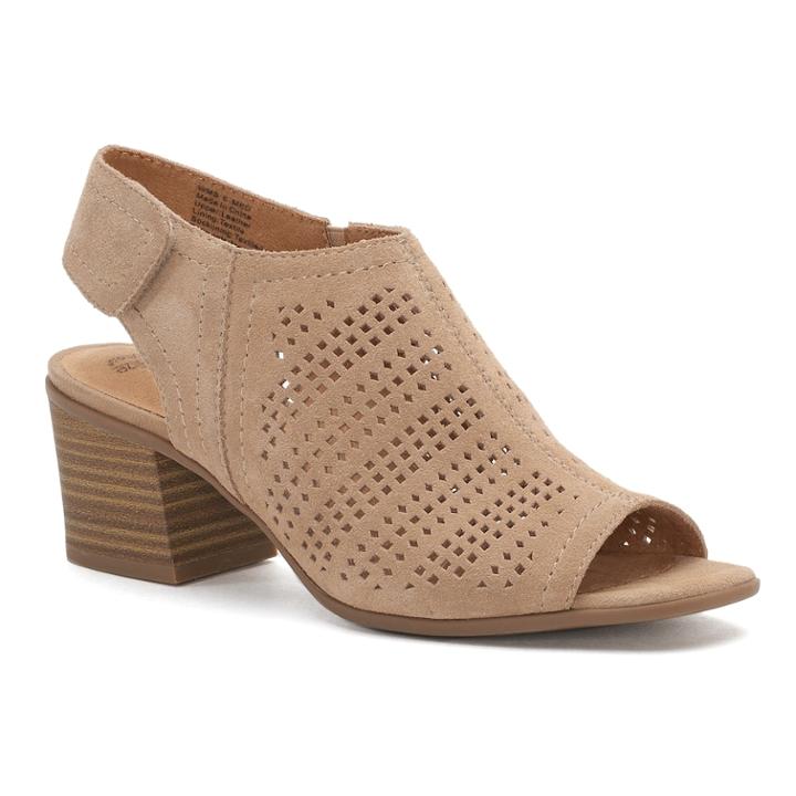 Sonoma Goods For Life&trade; Lisbeth Women's Ankle Boots, Size: Medium (7), Lt Beige