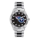 Men's Game Time Tennessee Titans Heavy Hitter Watch, Silver