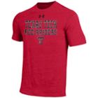 Men's Under Armour Texas Tech Red Raiders Heathered Tee, Size: Xxl