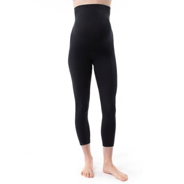 Maternity Pip & Vine By Rosie Pope Seamless Crop Shaping Leggings Pv10400, Women's, Size: M-mat, Black