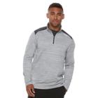 Men's Fila Sport&reg; Thermal Quarter-zip Top, Size: Medium, Med Grey