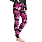 Women's Champion Thermatrix Graphic Print Yoga Leggings, Size: Large, Pink