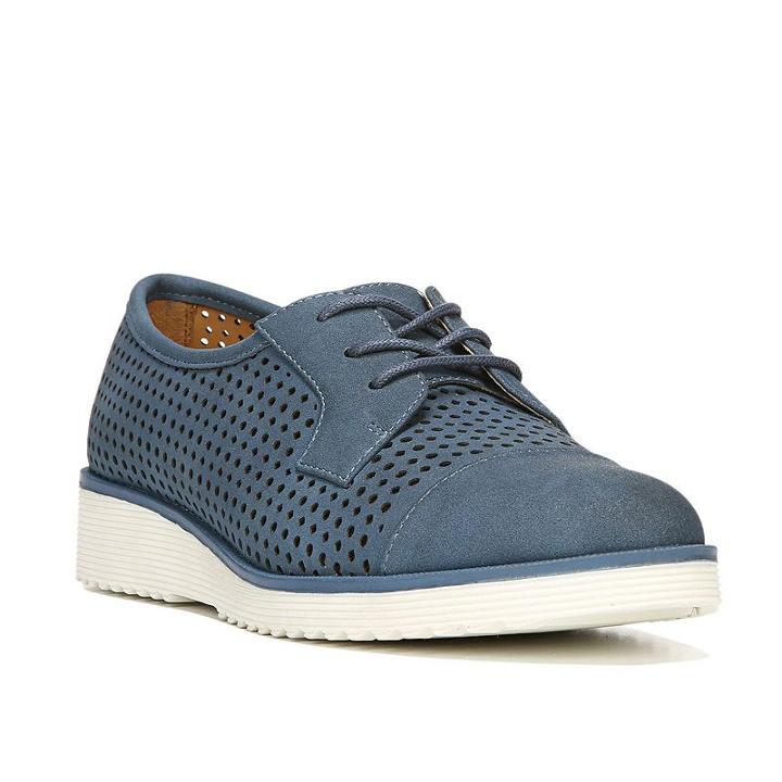 Naturalsoul By Naturalizer Vivian Women's Oxford Shoes, Size: 6 Wide, Blue