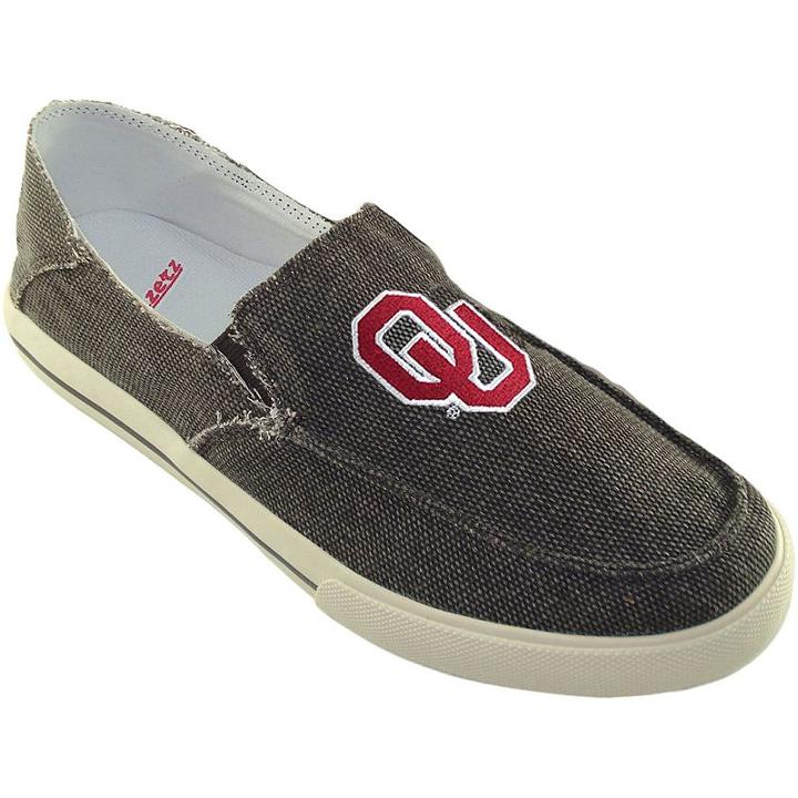 Men's Oklahoma Sooners Drifter Slip-on Shoes, Size: 10, Brown