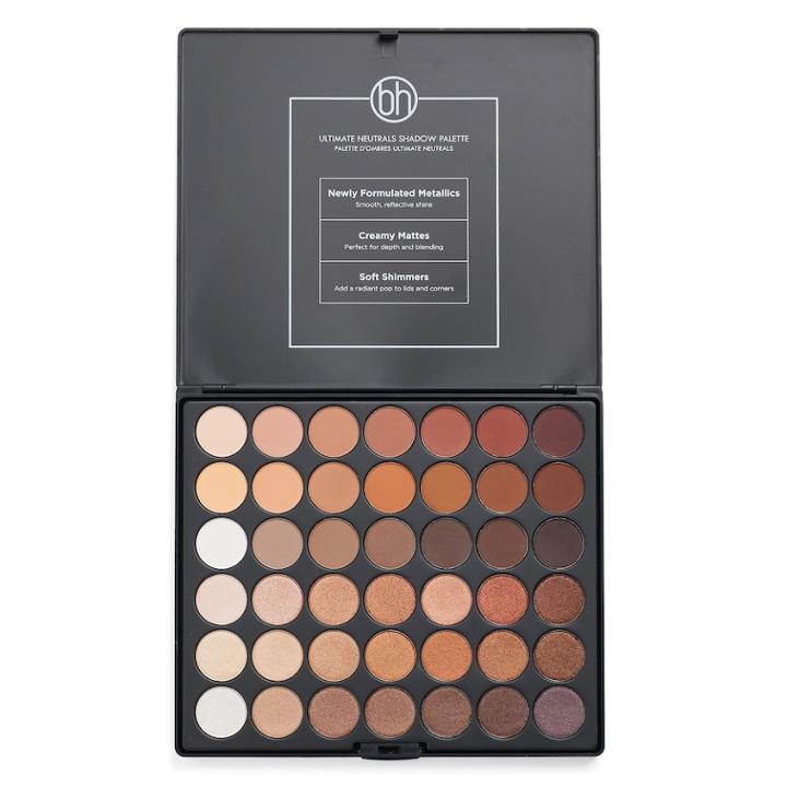 Bh Cosmetics Studio Pro Ultimate Neutrals 42 Color Eyeshadow Palette, Multicolor