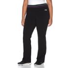 Plus Size Fila Sport&reg; Vibrant Workout Pants, Women's, Size: 1xl, Black