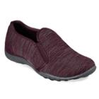 Skechers Breathe Easy Like Crazy Women's Slip-on Shoes, Size: 8.5, Red (burgundy)