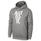 Men's Nike Pull-over Hoodie, Size: Large, Grey