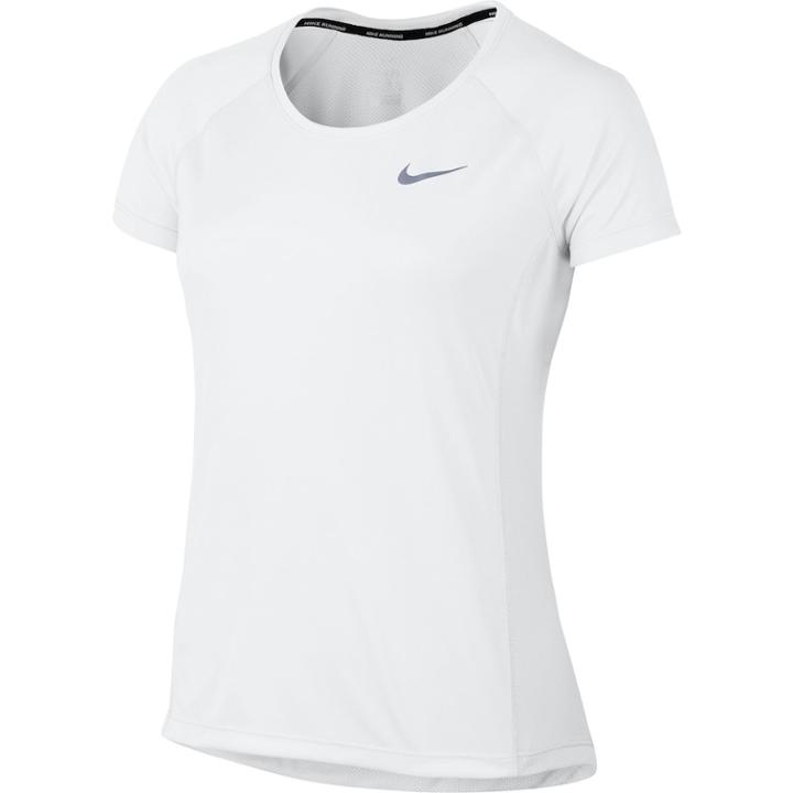 Women's Nike Dry Miler Mesh Running Top, Size: Xl, White