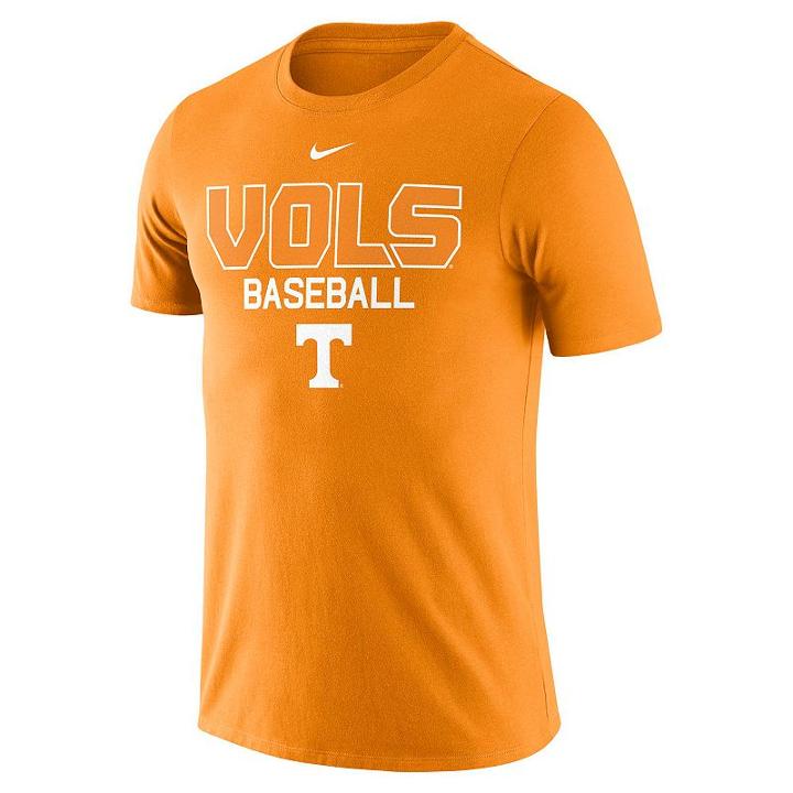 Men's Nike Tennessee Volunteers Baseball Tee, Size: Xxl, Ovrfl Oth