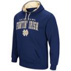 Men's Campus Heritage Notre Dame Fighting Irish Wordmark Hoodie, Size: Xxl, Oxford
