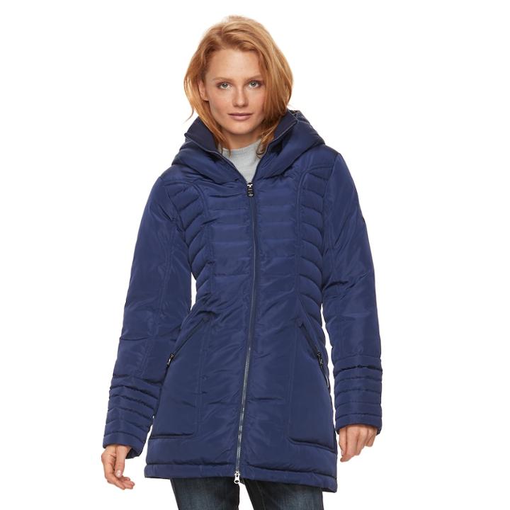 Women's Zeroxposur Long Quilted Jacket, Size: Xl, Dawn