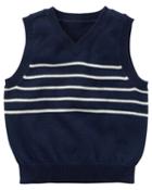 Boys 4-8 Carter's Navy Sweater Vest, Size: 4/5, Blue