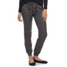Juniors' Joe B Tie-waist Jogger Pants, Teens, Size: Large, Grey Other