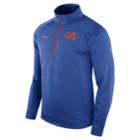 Men's Nike Florida Gators Quarter-zip Therma Top, Size: Large, Blue