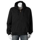 Big & Tall Victory Rugged Wear Hooded Jacket, Men's, Size: 3xl Tall, Black
