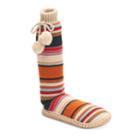Women's Muk Luks Pom Pom Slipper Socks, Size: L-xl, Clrs