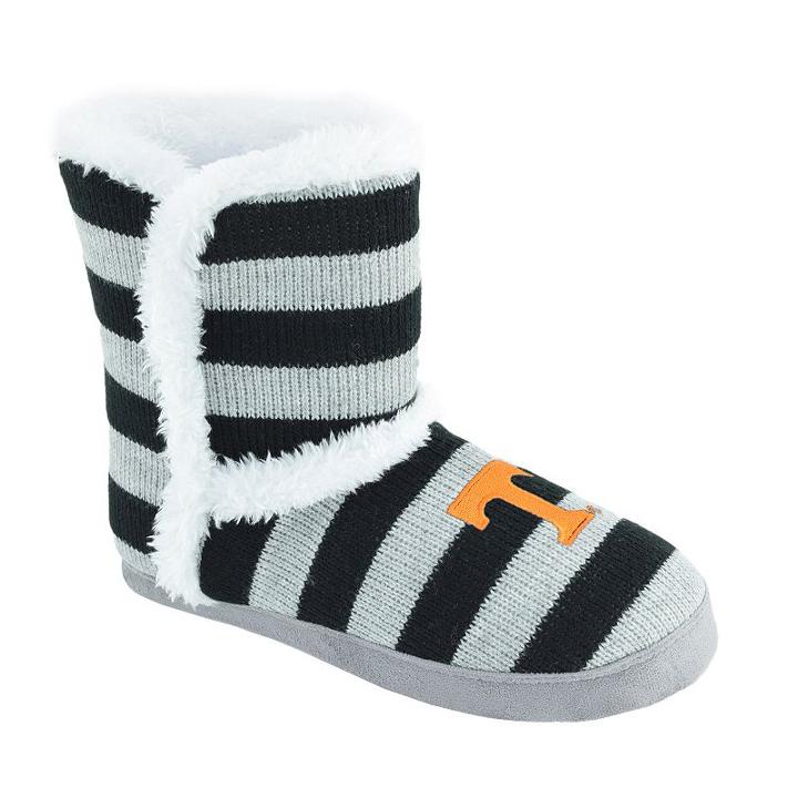 Women's Tennessee Volunteers Striped Boot Slippers, Size: Xl, Team