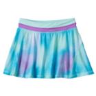 Girls 7-16 & Plus Size So&reg; Contrast Stitching Skort, Girl's, Size: 10, Turquoise/blue (turq/aqua)