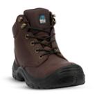 Mcrae Industrial Safety Casual Men's Steel Toe Work Boots, Size: Medium (7), Brown