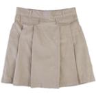 Girls 4-6x Chaps Corduroy Pleated School Uniform Skort, Girl's, Size: 4, Med Beige