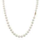 14k Gold Akoya Cultured Pearl Necklace, Women's, Size: 24, White