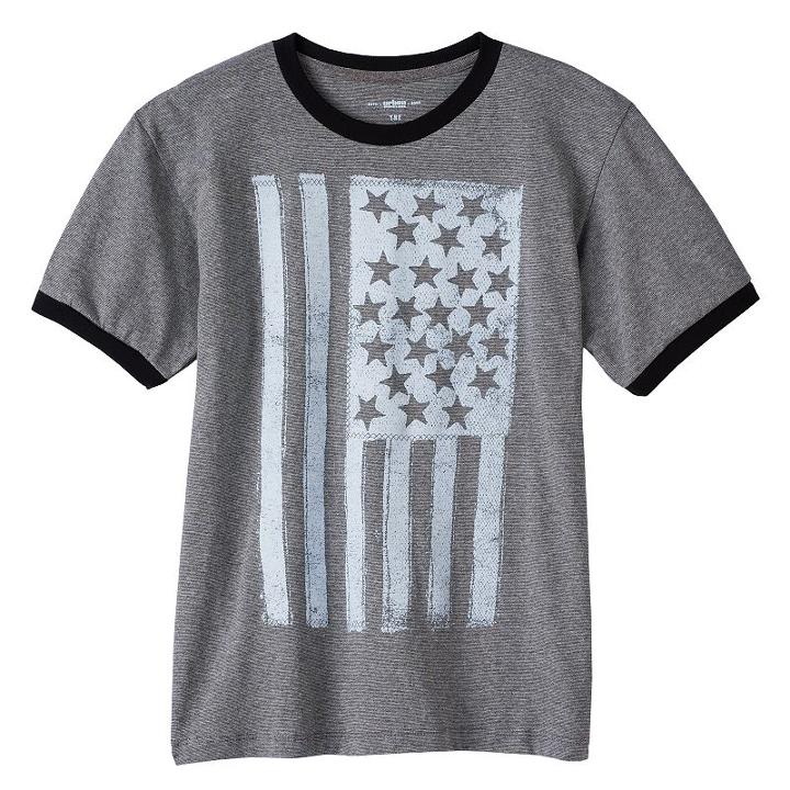 Boys 8-20 Vans Ringer Tee, Boy's, Size: Xl, Grey Other