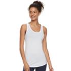 Juniors' So&reg; Racerback Tank, Teens, Size: Medium, White