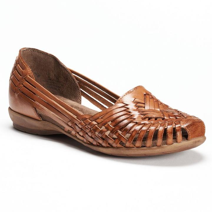 Naturalsoul By Naturalizer Grandeur Women's Fisherman Shoes, Size: Medium (11), Brown Over