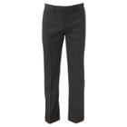 Marc Anthony Oxford Slim-fit Plaid Flat-front Suit Pants - Men, Size: 29x30, Black