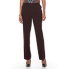 Women's Dana Buchman Pull-on Dress Pants, Size: 18, Dark Pink