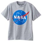 Boys 8-20 Nasa Logo Tee, Boy's, Size: Xl, Grey Other