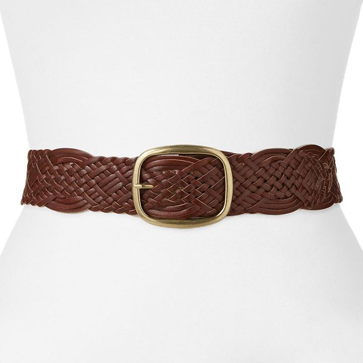 Sonoma Goods For Life&trade; Braided Belt, Women's, Size: Large, Brown