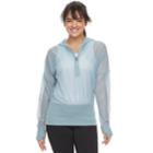 Women's Soybu Gossomer Hooded Pullover, Size: Large, Blue