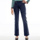 Petite Gloria Vanderbilt Avery Straight-leg Pull-on Jeans, Women's, Size: 12 Petite, Blue