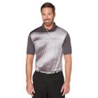 Men's Grand Slam Regular-fit Motionflow 360 Performance Golf Polo, Size: Medium, Grey Other