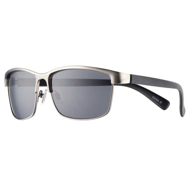 Men's Dockers Single-bridge Sunglasses, Med Grey