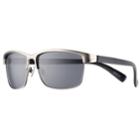 Men's Dockers Single-bridge Sunglasses, Med Grey